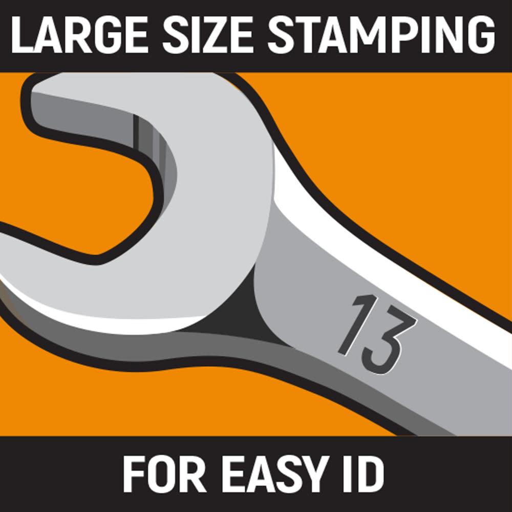 14 Pc 120XP™ Universal Spline XL Ratcheting Combination Metric Wrench Set - Image 3